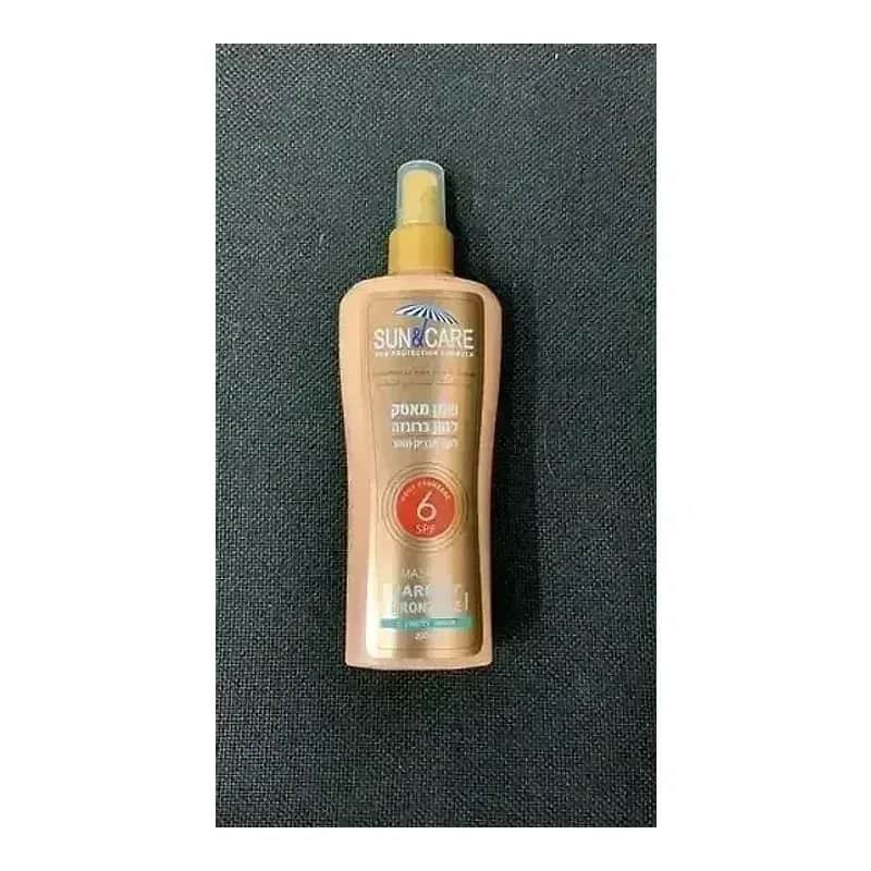 סאן&amp;קאר שמן מאסק 200 SPF6מ"ל - הגנה מהשמש - V-Care