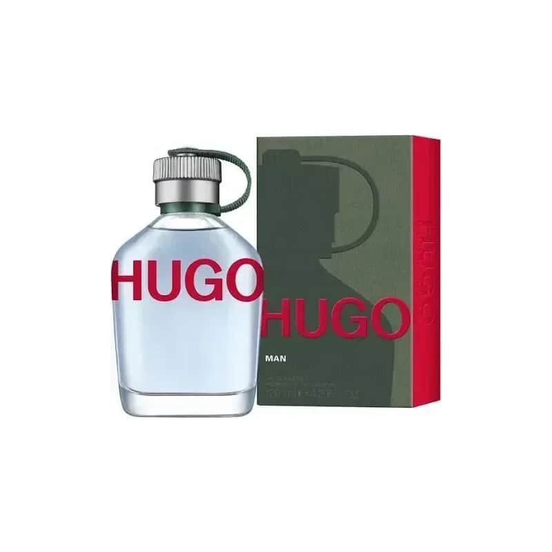 בושם לגבר 125 מ"ל Hugo Boss Man - אריזה חדשה לאו דה טואלט E.D.T: חווית ניחוח משובחת עם המותג המוביל