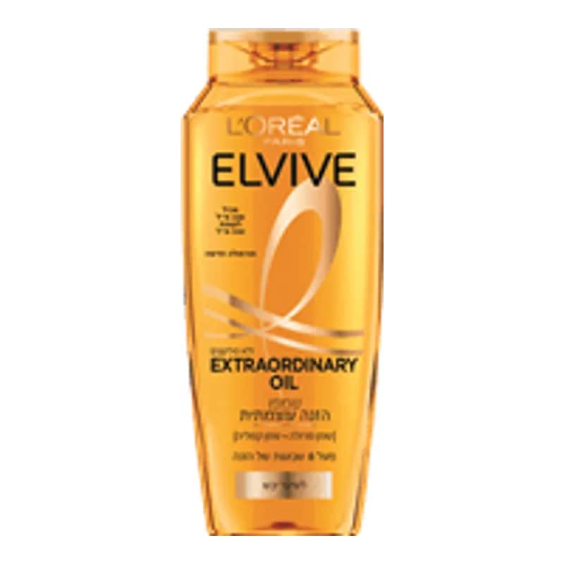 Elvive - שמפו Extraordinary Oil להזנה עוצמתית מבית Loreal - נפח 500 מ''ל