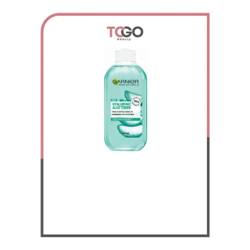 Garnier - מי פנים אלוורה Skin Naturals לכל סוגי העור - נפח 200 מ''ל