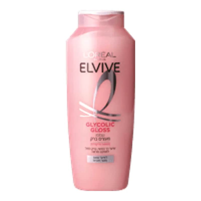 Elvive - שמפו מעצים ברק Glycolic Gloss מבית Loreal - נפח 500 מ''ל