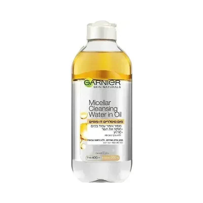 GARNIER MICELAR CLEANSING WATER IN OIL מים מיסלריים דו פאזיים