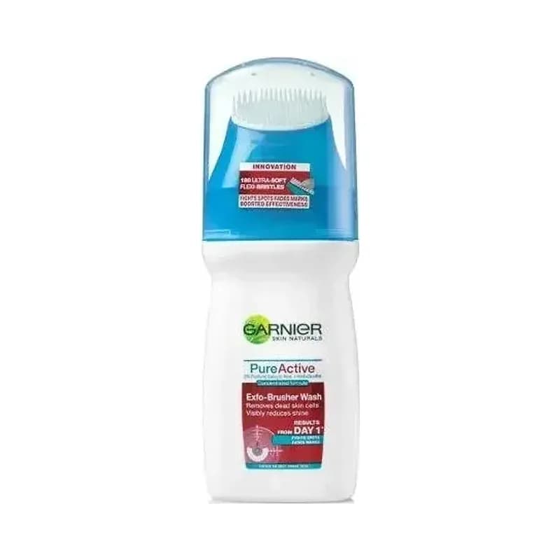 GARNIER PURE ACTIVE EXFO BRUSH ג'ל ניקוי עומק