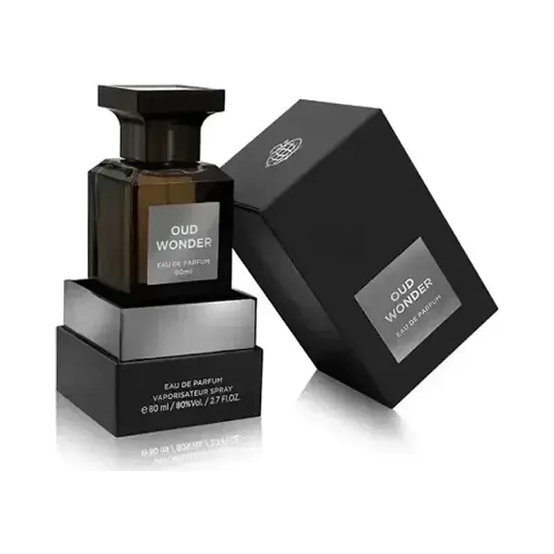 פרגרנס וורלד אוד וונדר בושם Oud Wonder 80ml EDP fragrance world perfumes