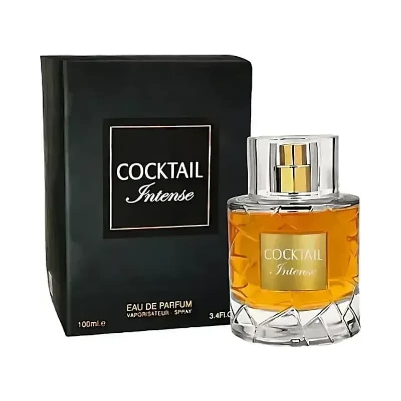 בושם קוקטייל אינטנס בושם יוניסקס Fragrance World Cocktail Intense EDP 100ml