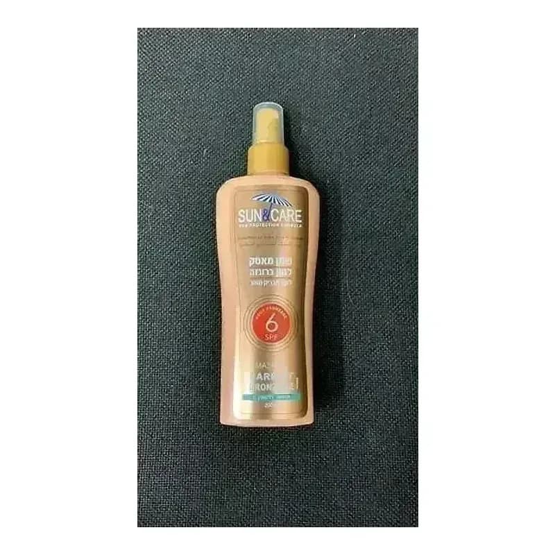 סאן&amp;קאר שמן מאסק 200 SPF6מ"ל - הגנה מהשמש - V-Care