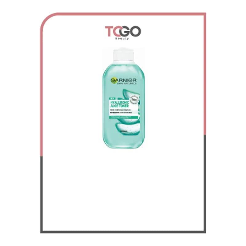 Garnier - מי פנים אלוורה Skin Naturals לכל סוגי העור - נפח 200 מ''ל